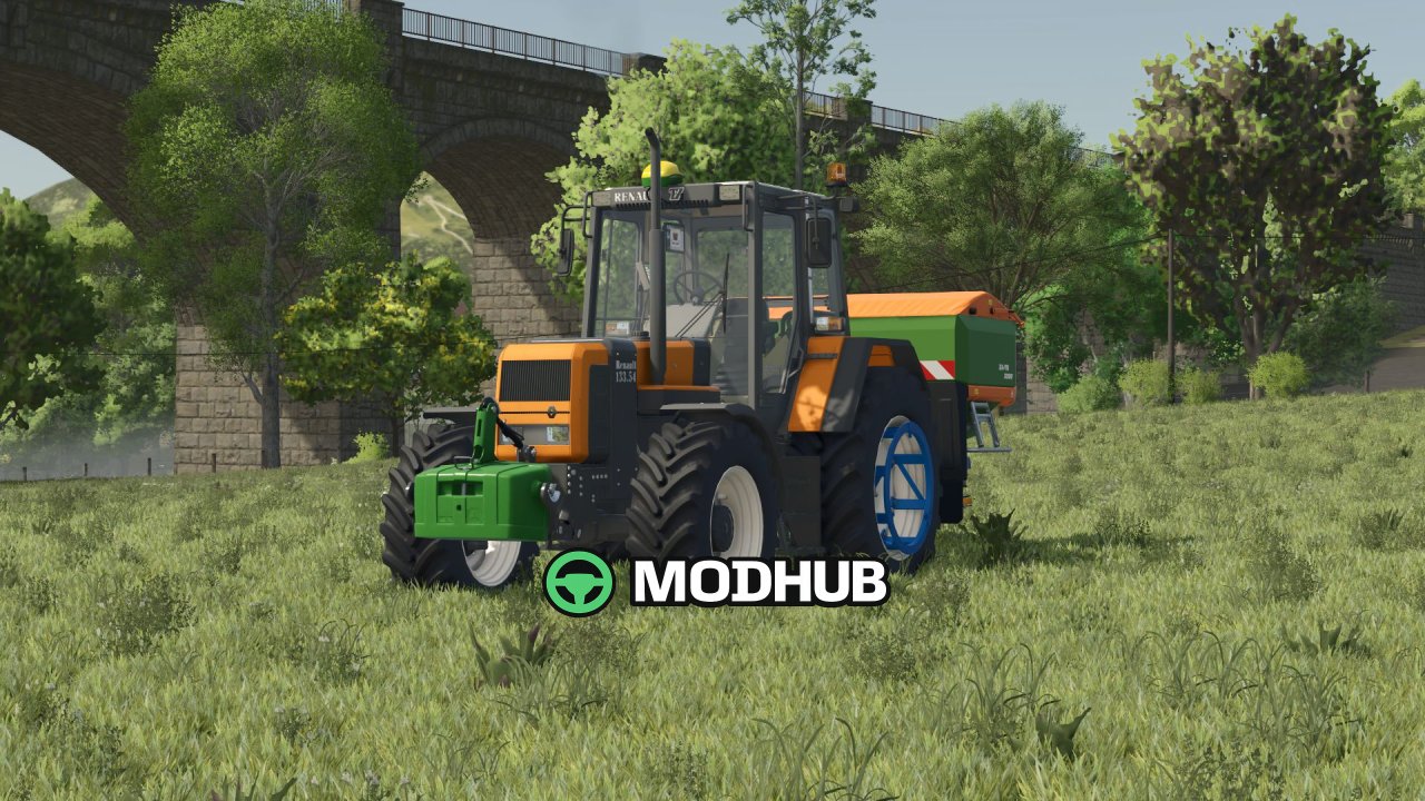 Трактор Renault TZ Series V1.3 для FS25
