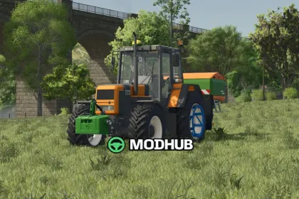 Трактор Renault TZ Series V1.3 для FS25 — 3