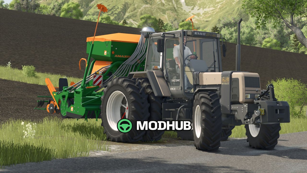Трактор Renault TZ Series V1.3 для FS25