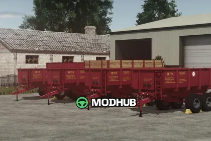 Причіп PST-9 V1.0.0.1 для FS25 — 2