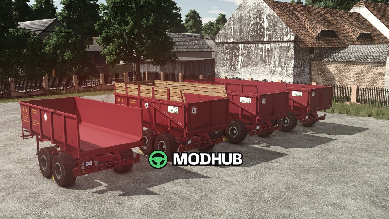Причіп PST-9 V1.0.0.1 для FS25