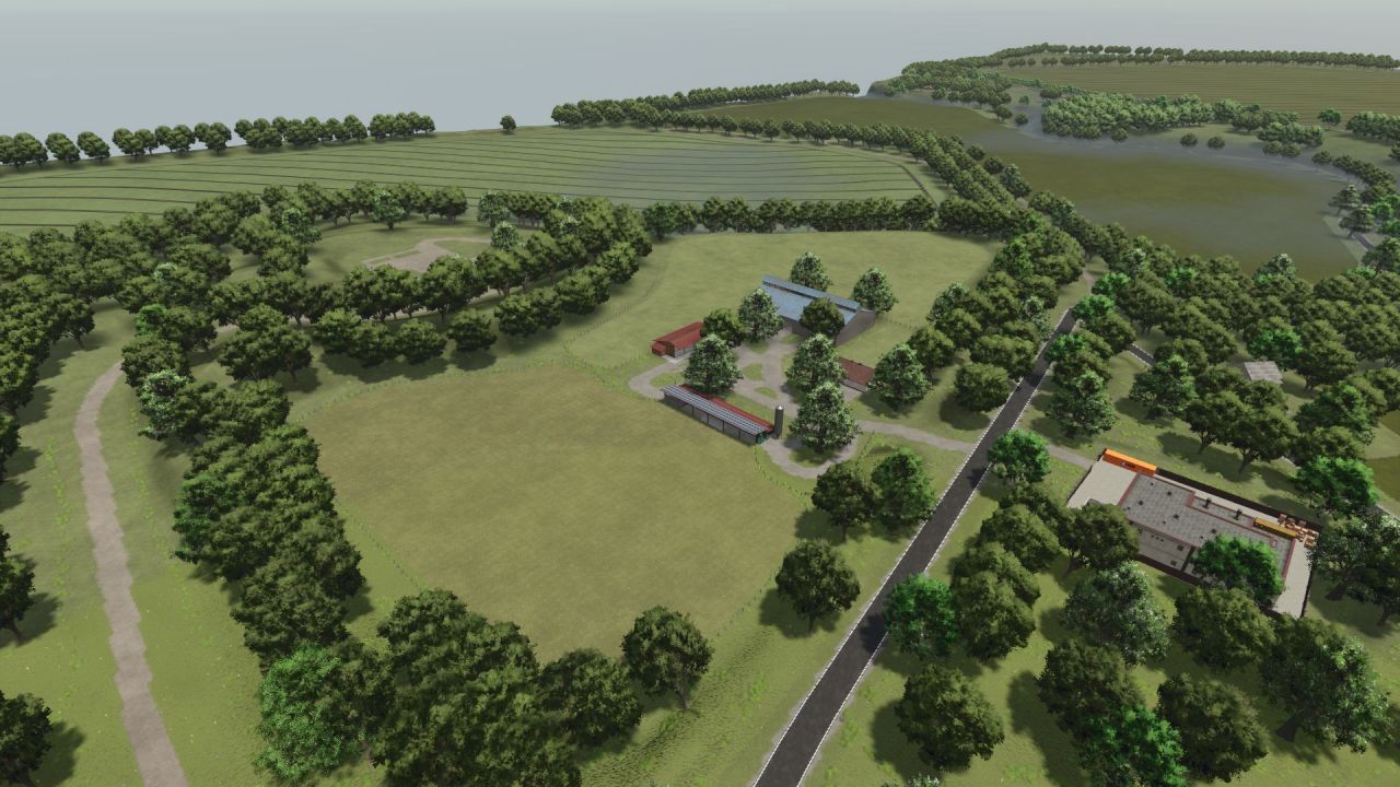 Realistic 4x Map Vyacheslavka with 220 Fields for Farming Simulator 25