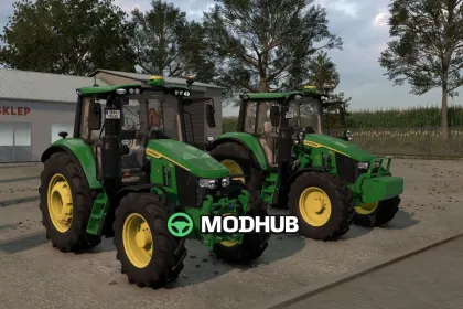 Трактор John Deere 6M Series Edit V1.0 для FS25