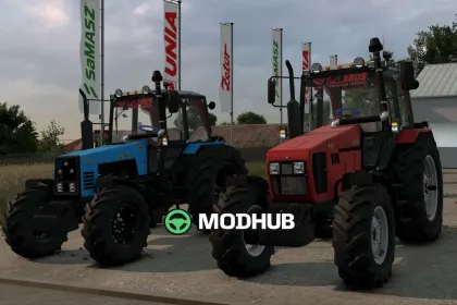MTZ 1221 V1.0 Tractor for FS25 — 2