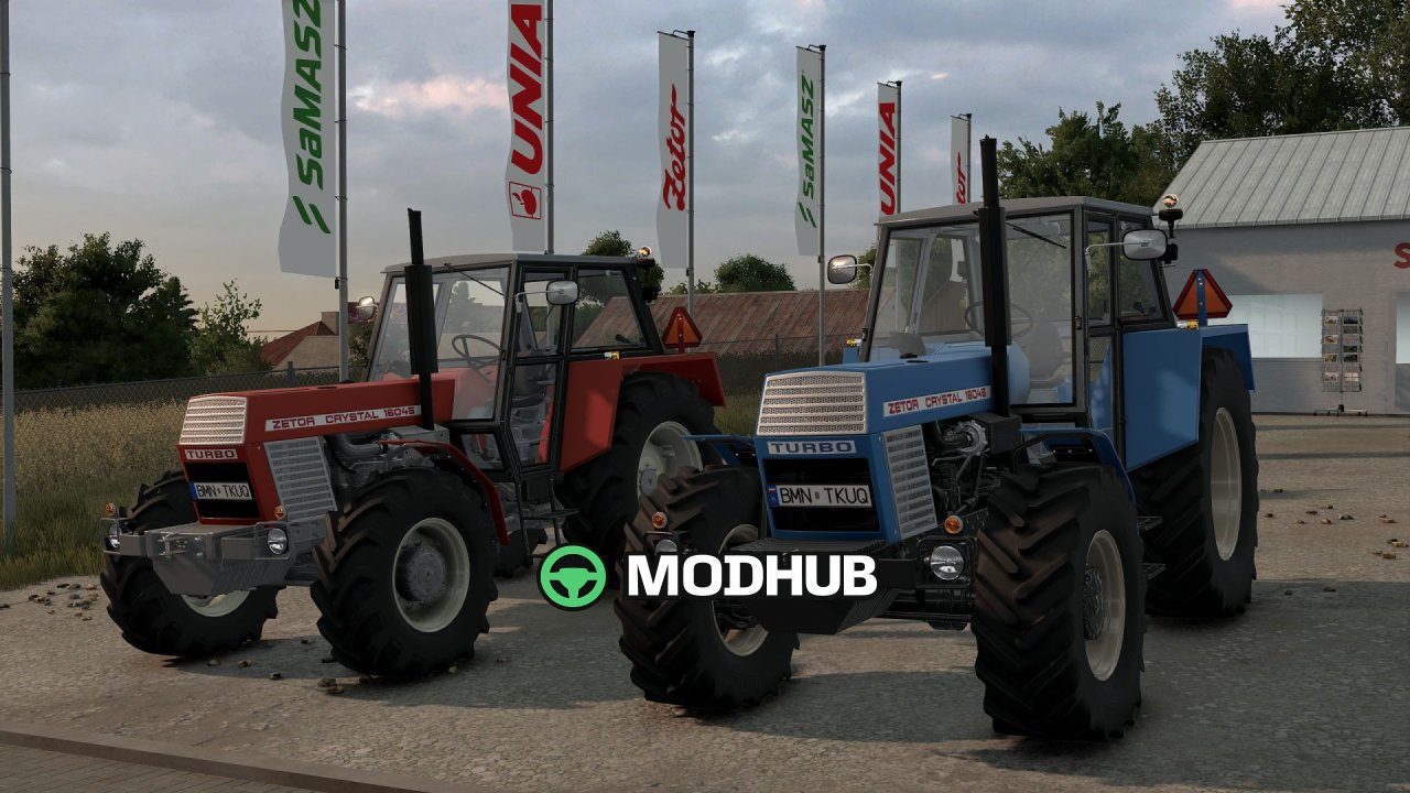 Трактор Zetor Crystal 16045 Edit V1.0 для FS25