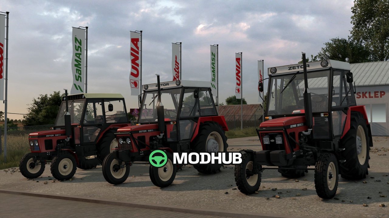 Пак тракторів Zetor V1.0 для FS25