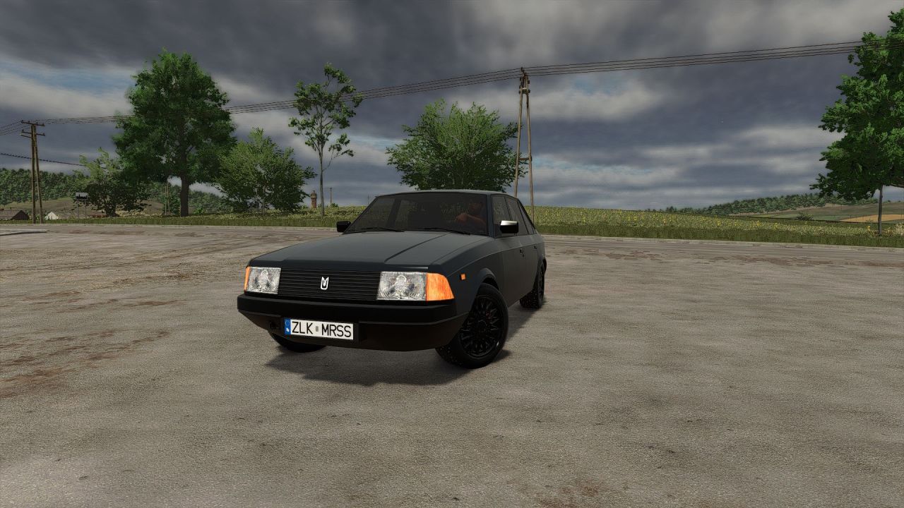 Car Moskvich-2141 for Farming Simulator 25
