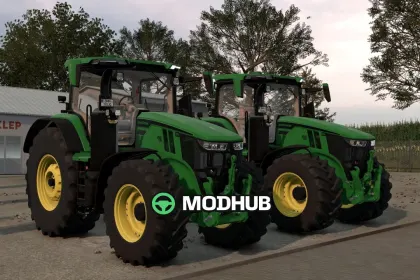 Трактор John Deere 7R 330 V1.0 для FS25