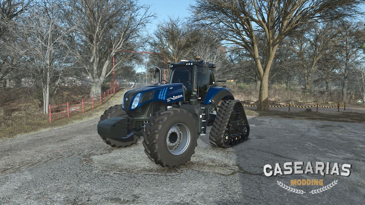 Leistungsstarker Traktor New Holland T8 US — Amerikanischer Riese für schwere Arbeiten in FS25