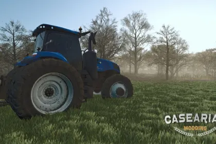 Leistungsstarker Traktor New Holland T8 US — Amerikanischer Riese für schwere Arbeiten in FS25 — 5