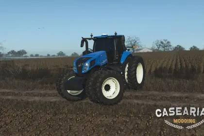 Leistungsstarker Traktor New Holland T8 US — Amerikanischer Riese für schwere Arbeiten in FS25 — 6