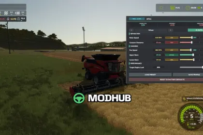 Скрипт Realistic Harvesting V1.5.3 для FS25 — 2