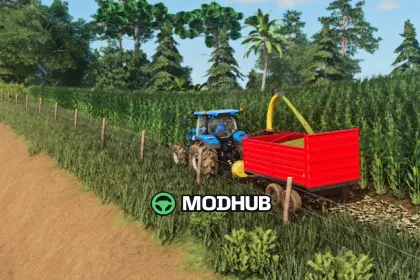 Причіп Massey Ferguson Trailer V1.0 для FS25 — 2