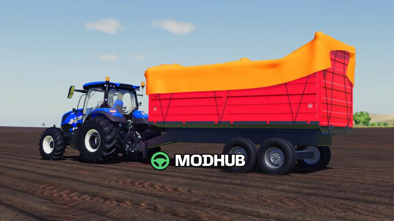 Причіп Massey Ferguson Trailer V1.0 для FS25