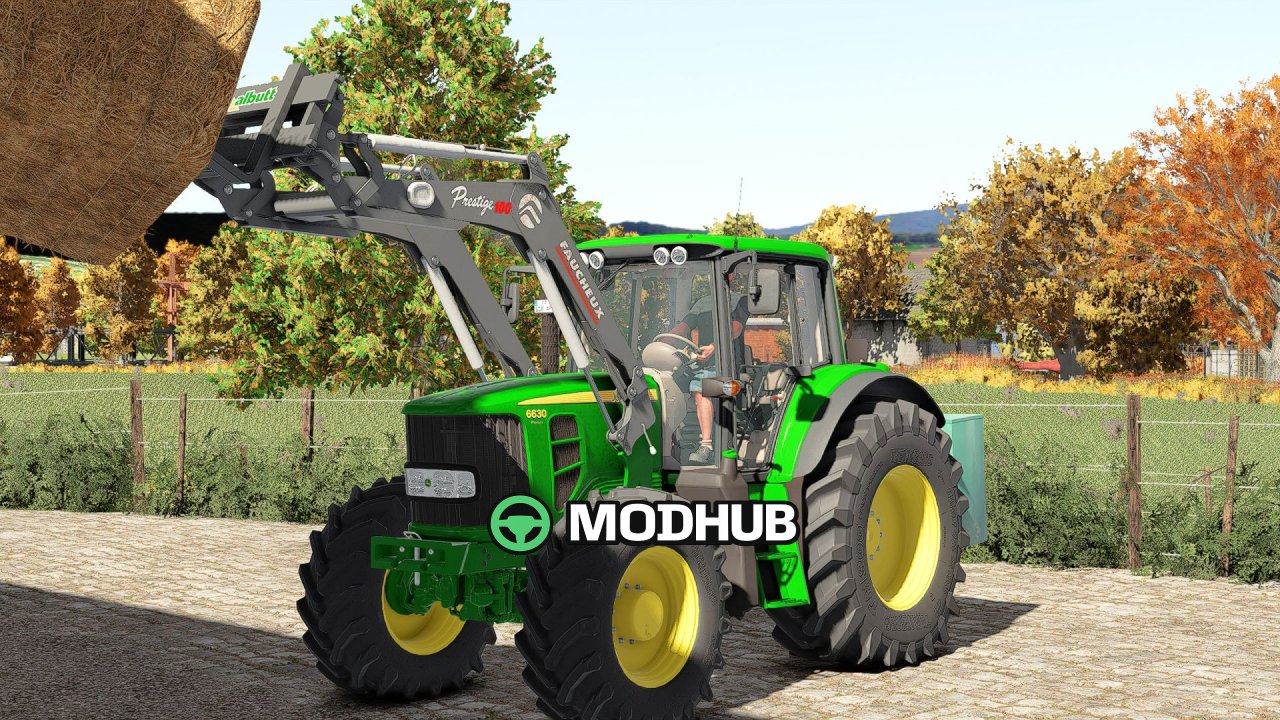 Підіймач/навантажувач Faucheux Prestige 100 V1.0 для FS25