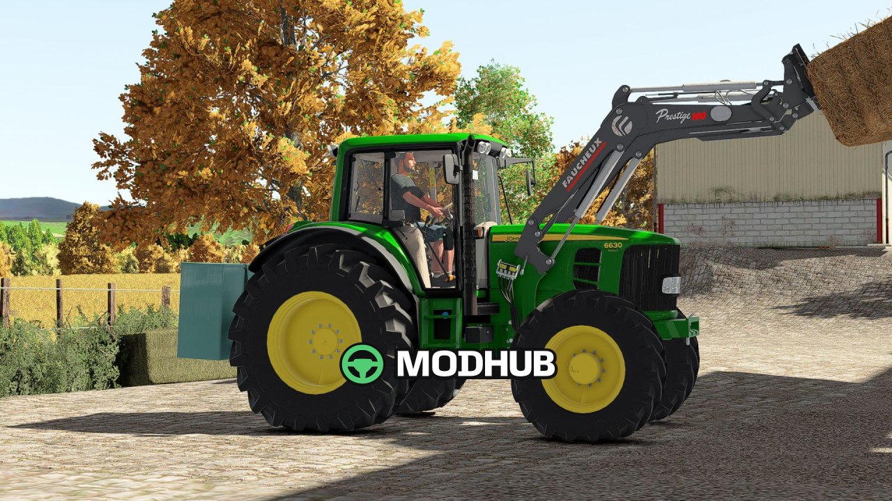 Підіймач/навантажувач Faucheux Prestige 100 V1.0 для FS25