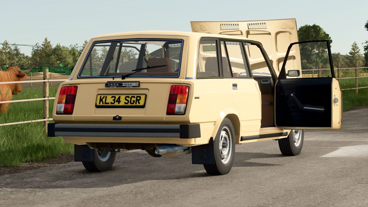 Легендарний Універсал Vaz 2104 (Lada 1500) — Класика для Farming Simulator 25 - Скріншоти