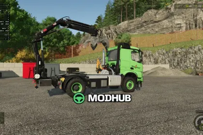 Кран HIAB XS знімний задній для FS25 (V1.1) — 5