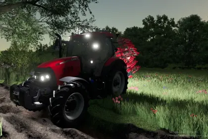 Трактор Case IH Maxxum 2016 для Farming Simulator 25