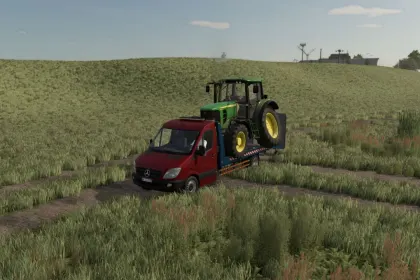 Розкладний лебідковий мод Recovery Winch для Farming Simulator 25 — 2