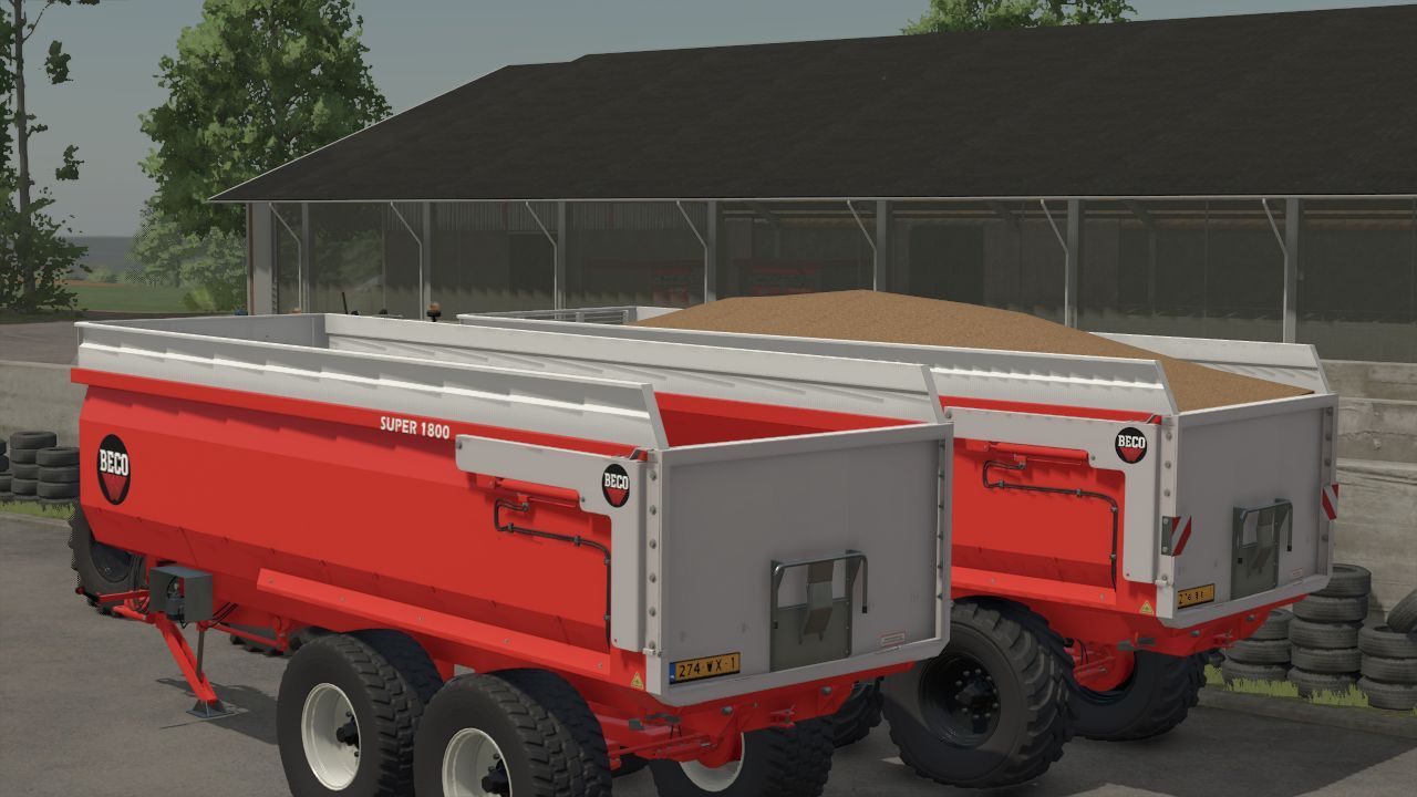 Beco 1800 (more fill) для Farming Simulator 25