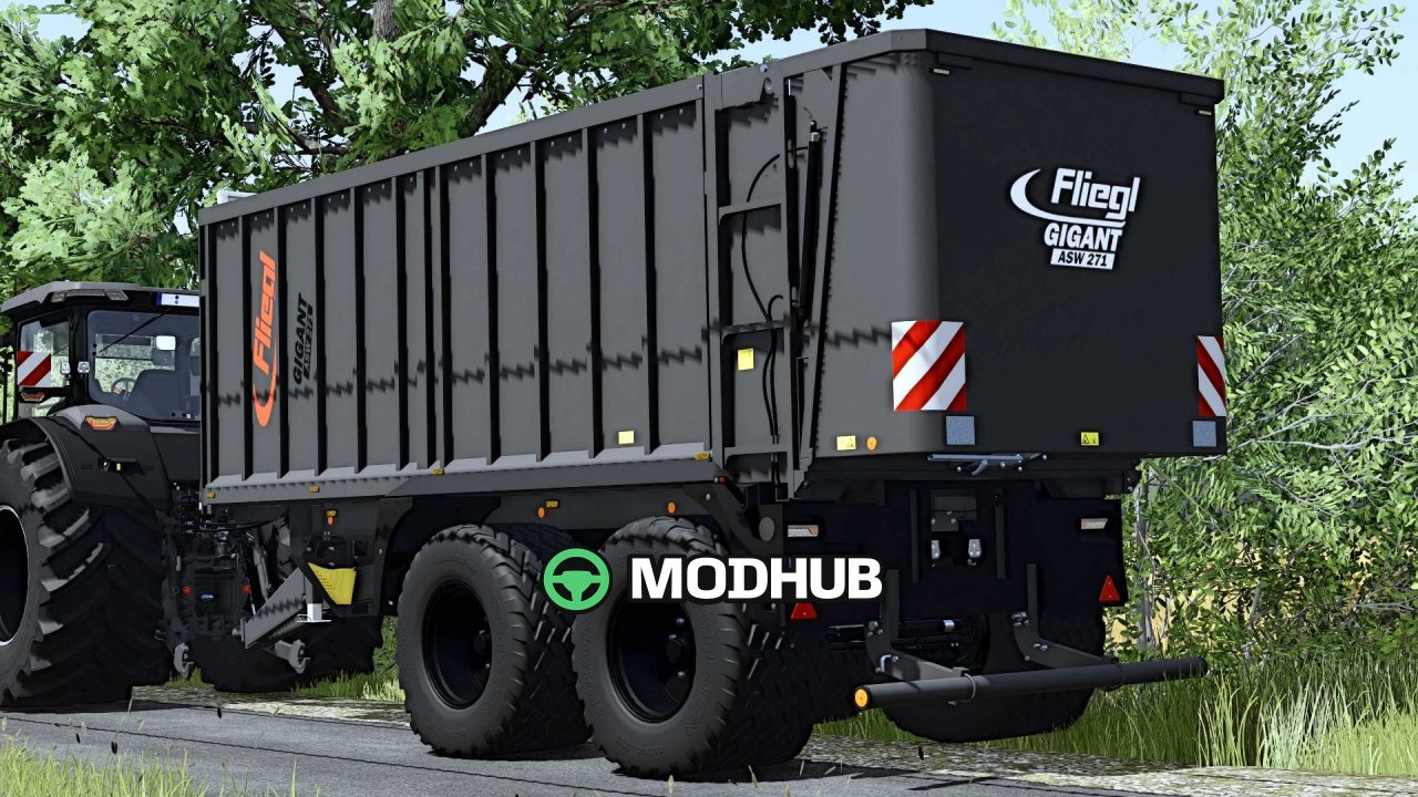 Причіп Fliegl ASW 271 v1.0 для FS25