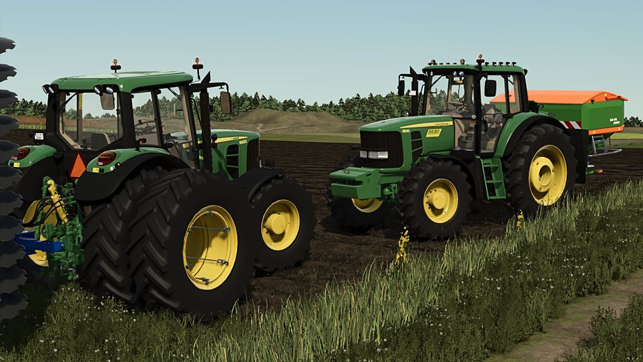 Пак John Deere 6x30 Used для Farming Simulator 25