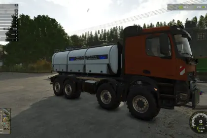 Цистерна для рідин HKL Tank Euro Style для Farming Simulator 25 — 3