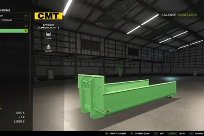 Контейнер CMT OPT2 HKL для Farming Simulator 25 — 3