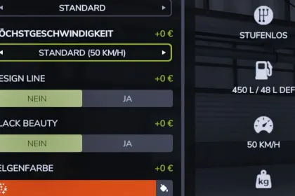 Adjustable vehicle speed for Farming Simulator 25 — 2