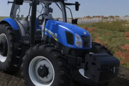 Трактор New Holland TR6 Series v2 для Farming Simulator 25