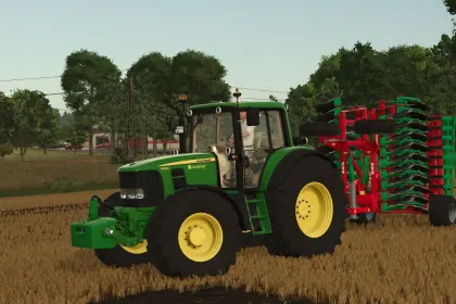 Трактор John Deere 6030 Premium 6cyl Series для Farming Simulator 25
