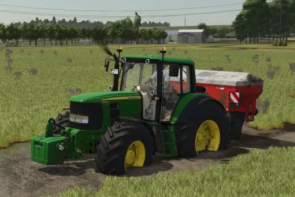 Трактор John Deere 6030 Premium 6cyl Series для Farming Simulator 25 — 3