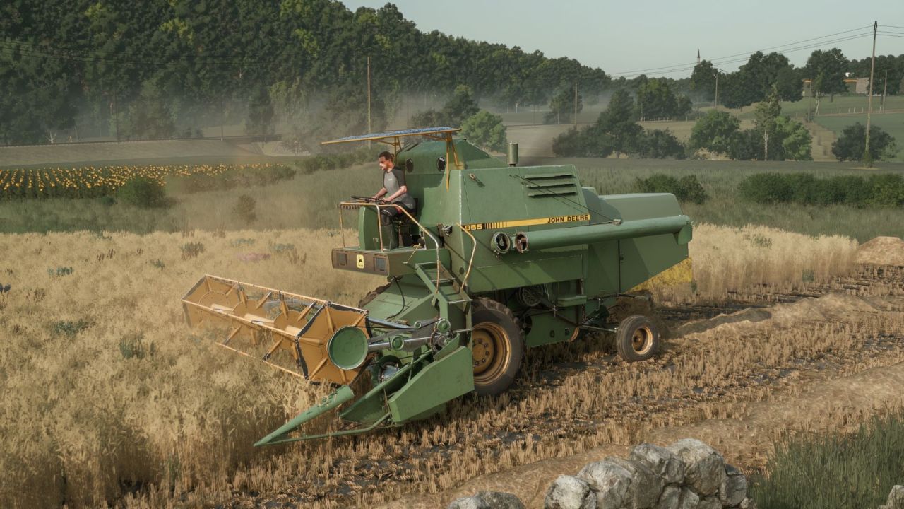 Трактор John Deere 955 для Farming Simulator 25