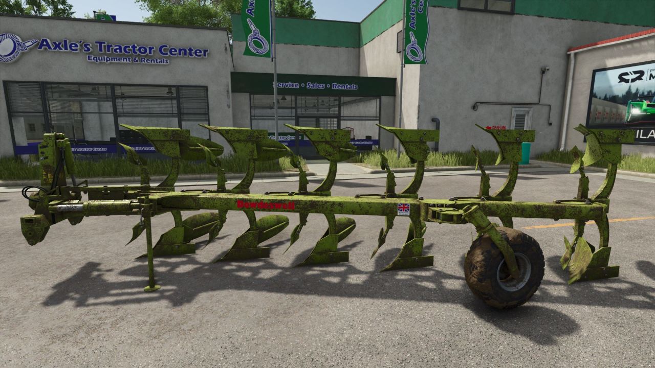 Legendärer Britischer Pflug Dowdeswell DP für Farming Simulator 25 (DP5/DP6)