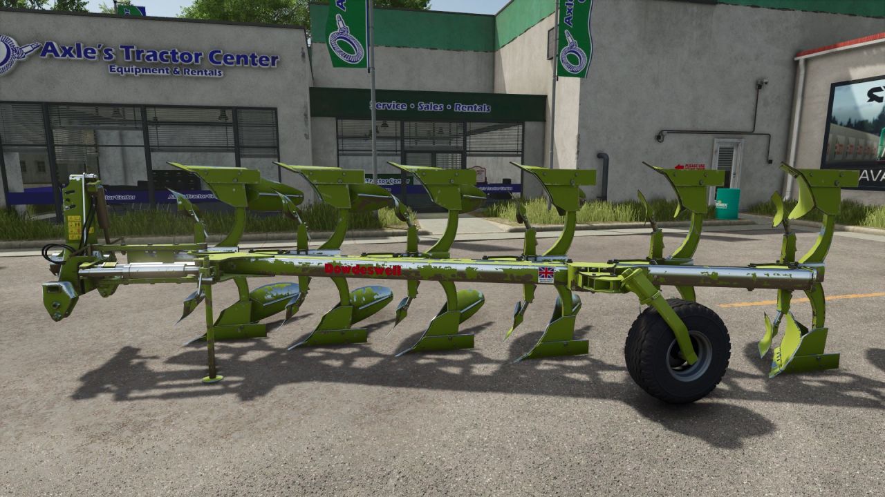 Legendärer Britischer Pflug Dowdeswell DP für Farming Simulator 25 (DP5/DP6)