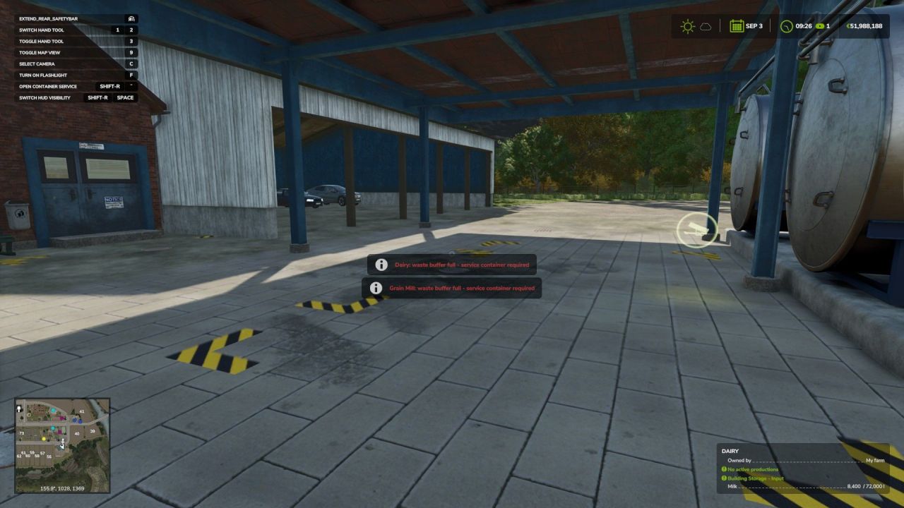 Container Service для Farming Simulator 25