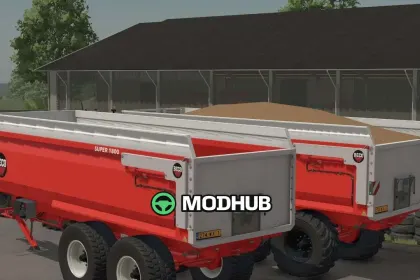 Причіп Beco 1800 (more fill) v1.0 для FS25