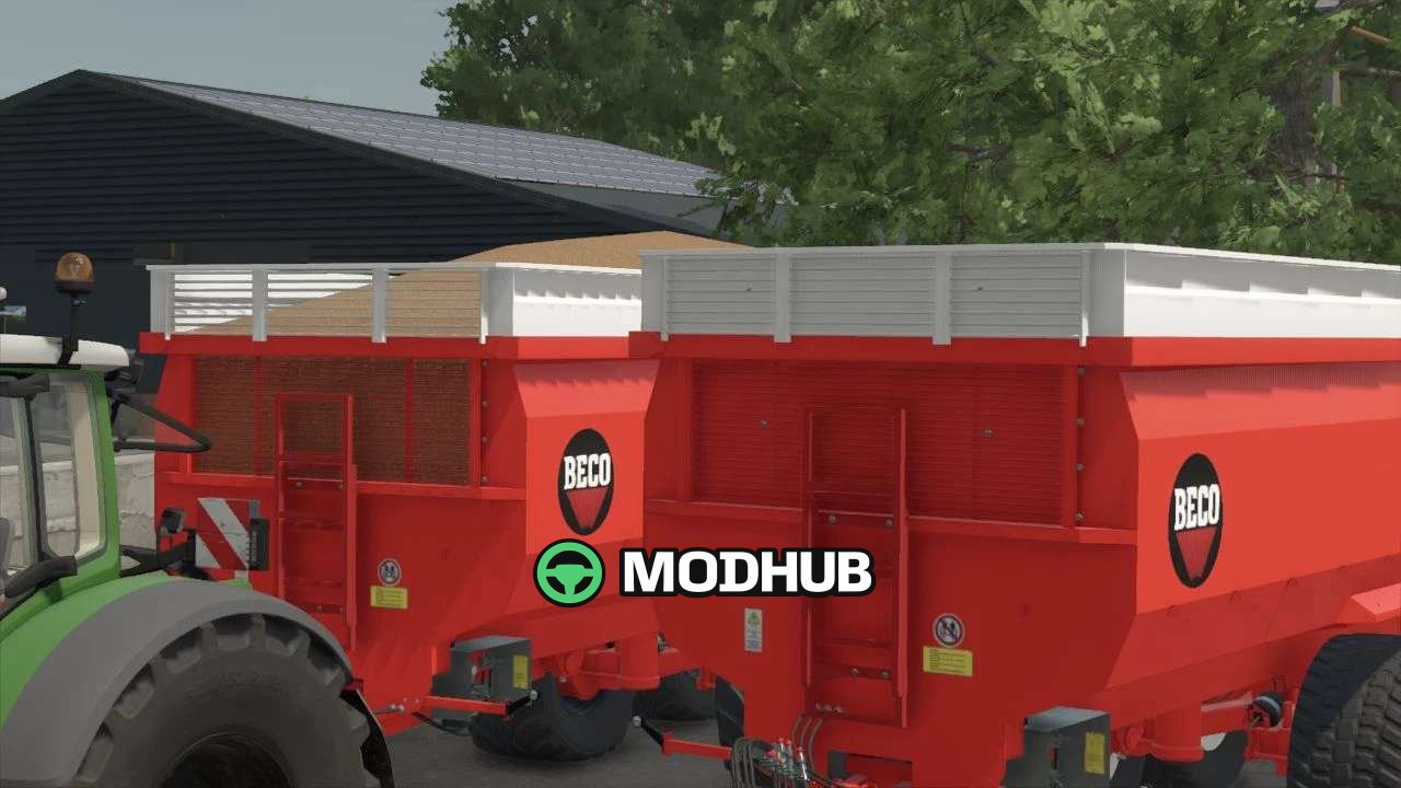 Причіп Beco 1800 (more fill) v1.0 для FS25