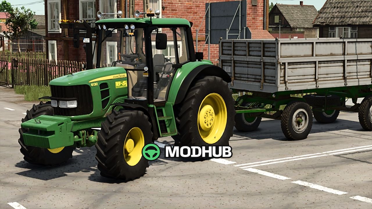 Трактор John Deere 6×30 Used Pack v1.0 для FS25