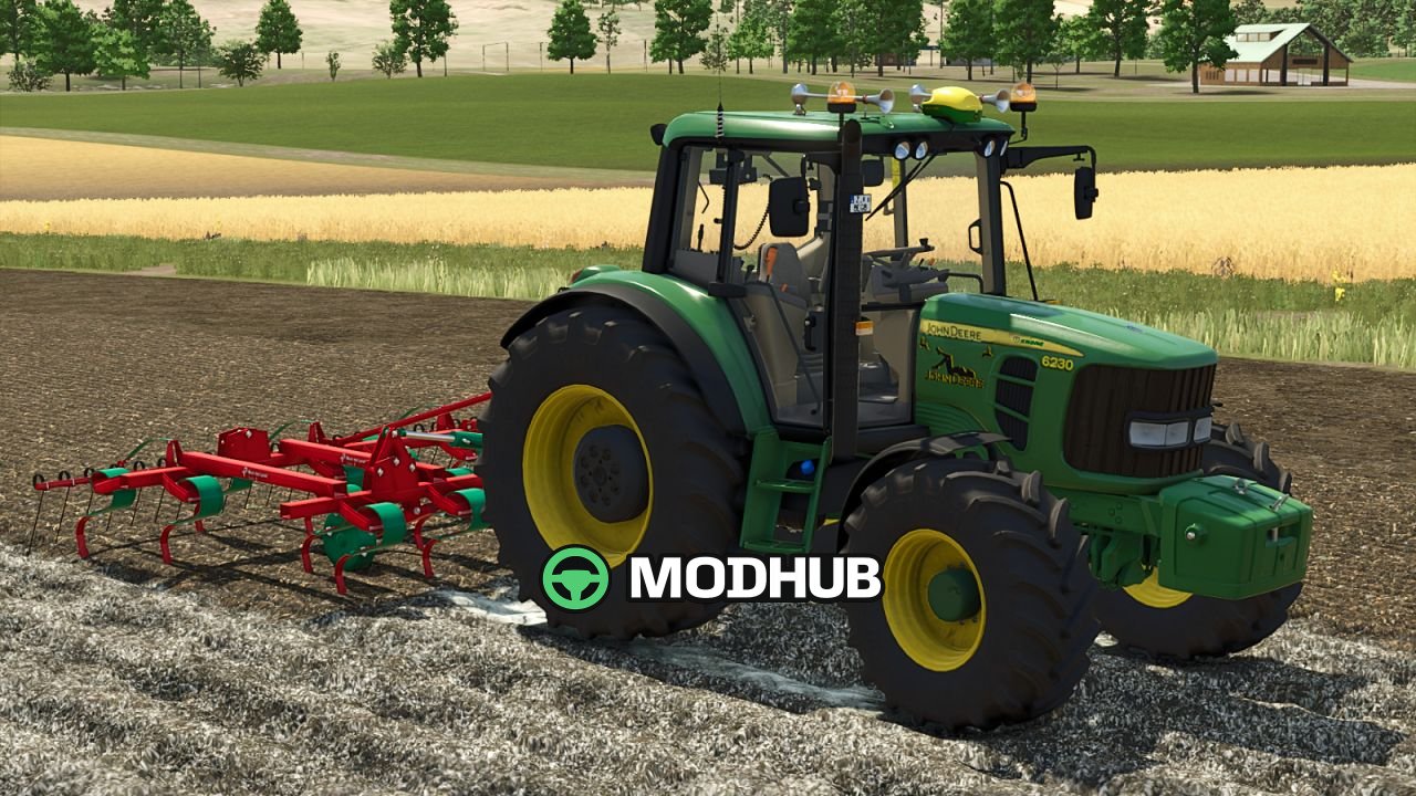 Трактор John Deere 6×30 Used Pack v1.0 для FS25