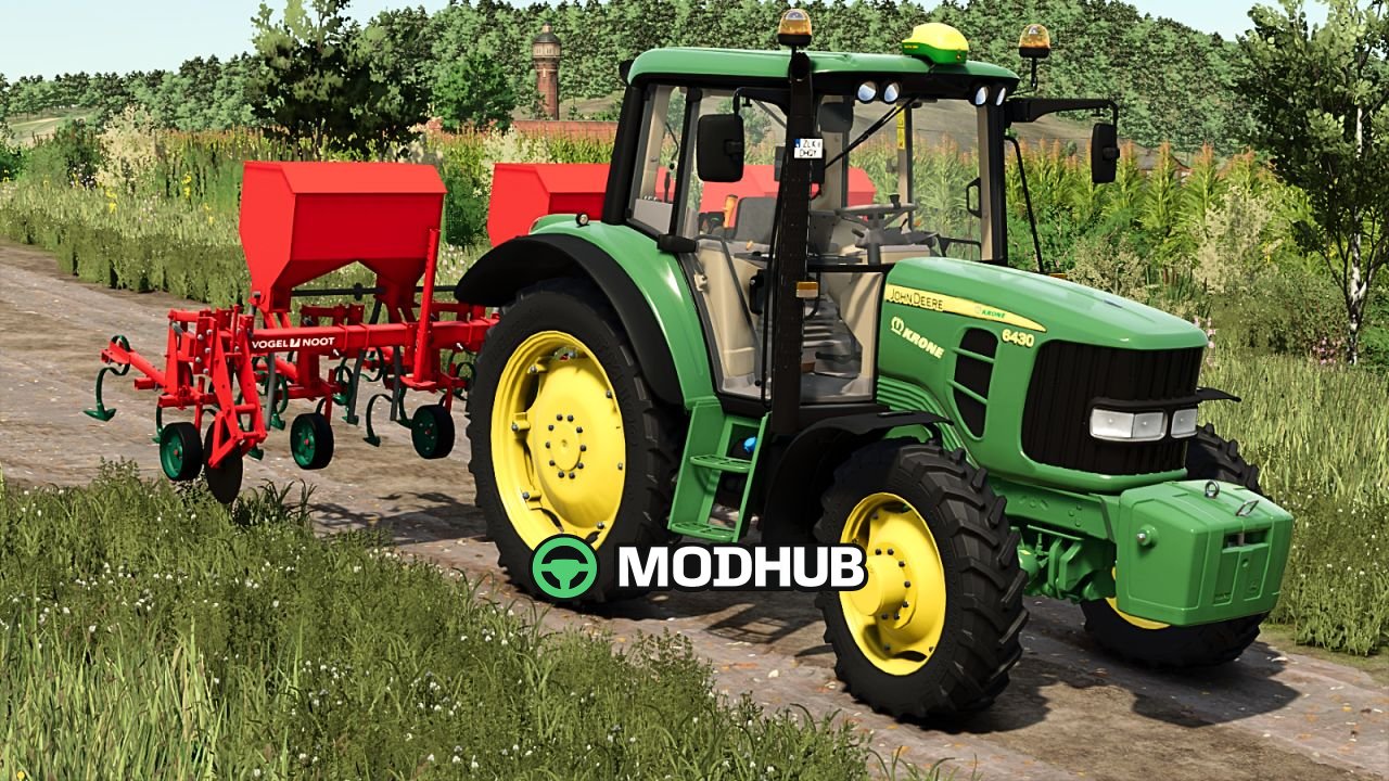 Трактор John Deere 6×30 Used Pack v1.0 для FS25