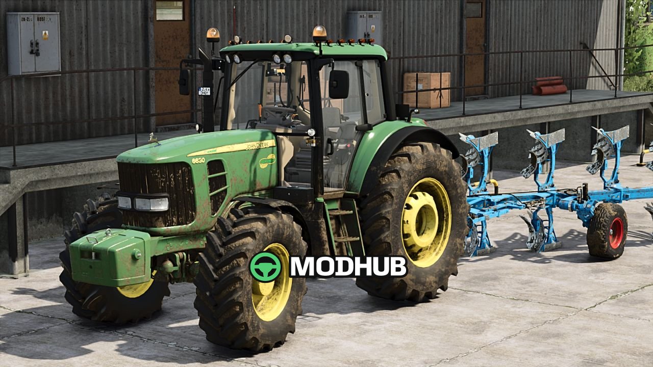 Трактор John Deere 6×30 Used Pack v1.0 для FS25