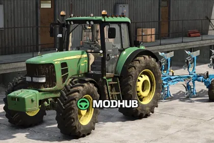 Трактор John Deere 6×30 Used Pack v1.0 для FS25 — 6