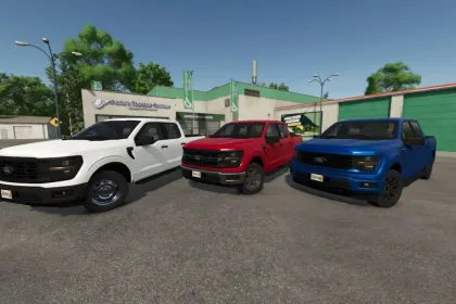 New Ford F-150 2025 Pickup for FS25 — Stylish Configurations and 400 hp