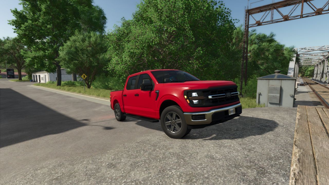 Nowy Pickup Ford F-150 2025 do FS25 — Stylowe Wersje i 400 KM