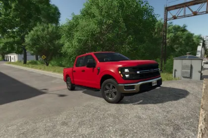 New Ford F-150 2025 Pickup for FS25 — Stylish Configurations and 400 hp