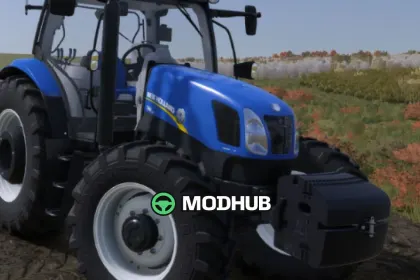 Трактор New Holland TR6 Series V2.0 для FS25
