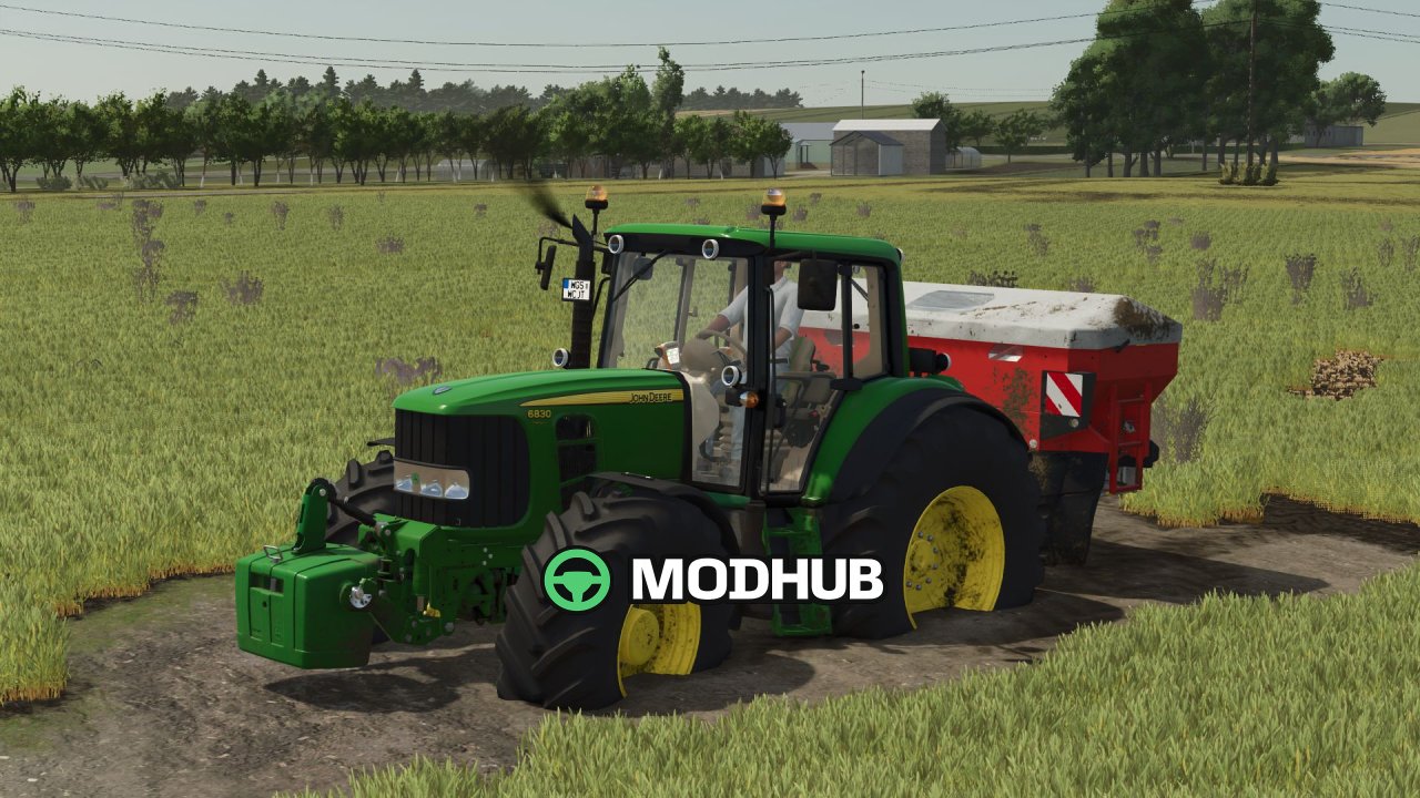 Трактор John Deere 6030 Premium 6cyl Series V1.0 для FS25