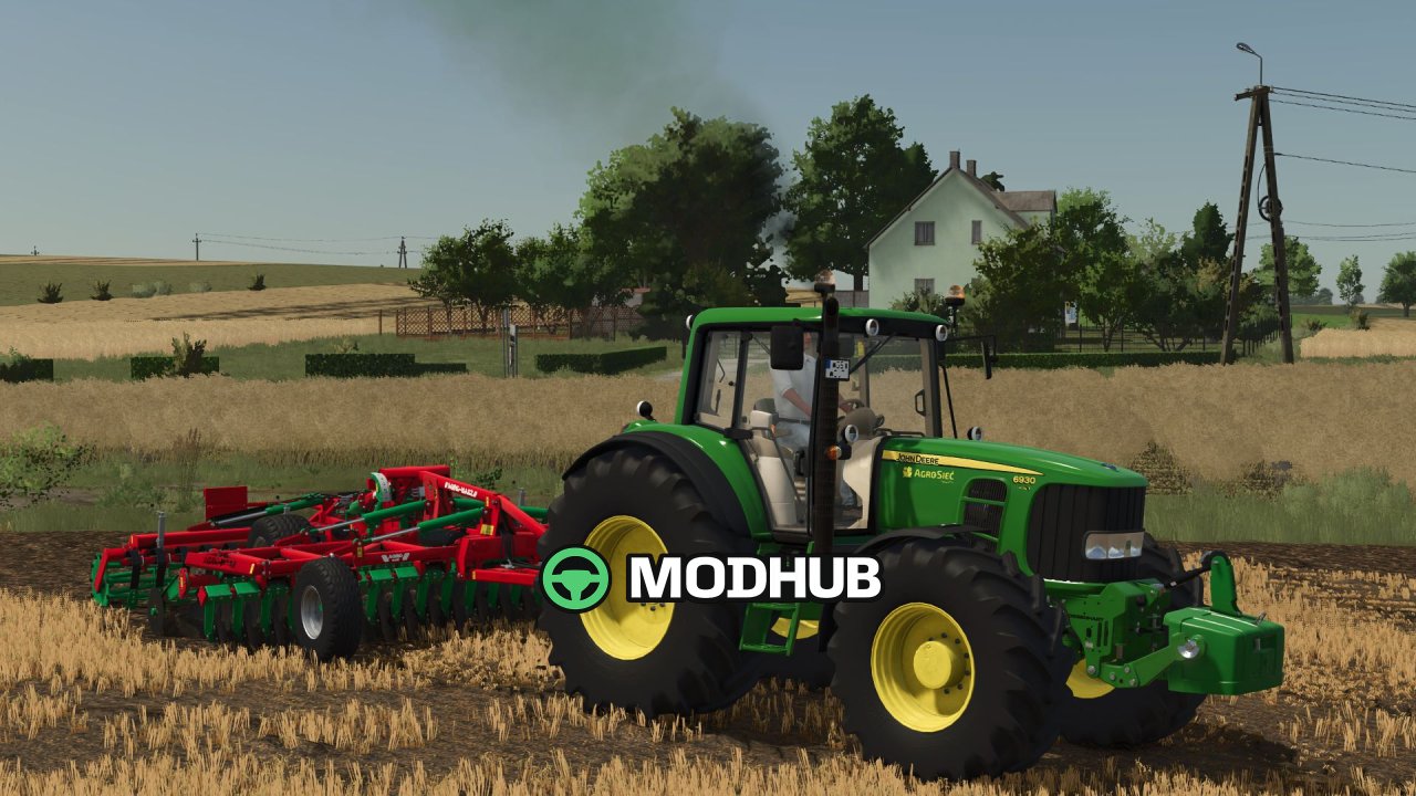 Трактор John Deere 6030 Premium 6cyl Series V1.0 для FS25